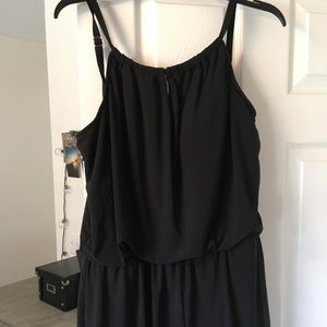 Black romper swimsuit